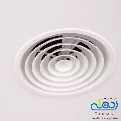 عوامل مؤثر بر عملکرد جریان هوا در دریچه‌های سقفی و دیواری