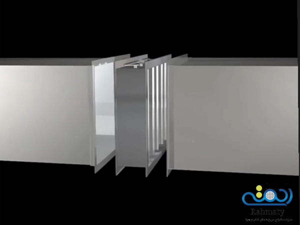 مراحل نصب دمپر هوا