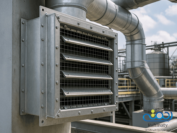 انواع دمپر در تهویه مطبوع ساختمان