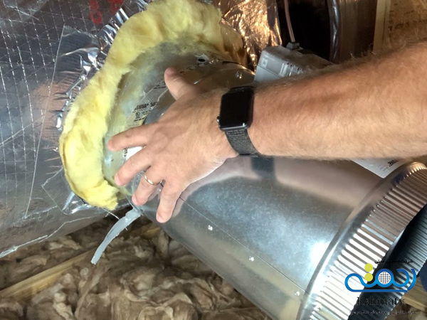 آمادهسازی پیش از نصب دمپر هوا