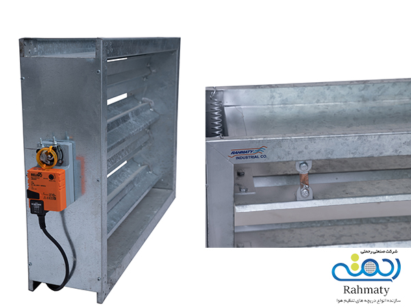 بررسی متریال ساخت برای انتخاب دمپر