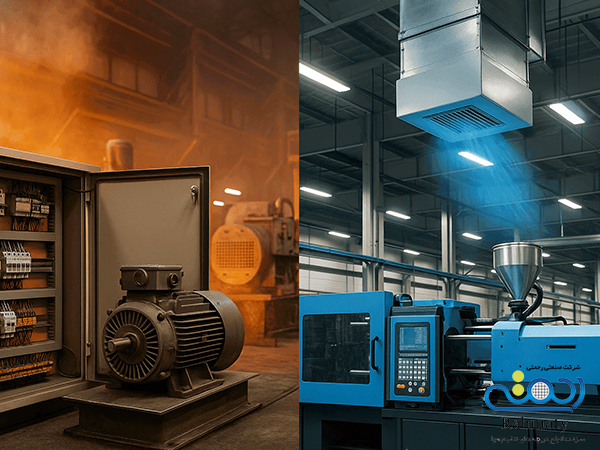 انواع سیستم‌های تهویه مطبوع صنعتی