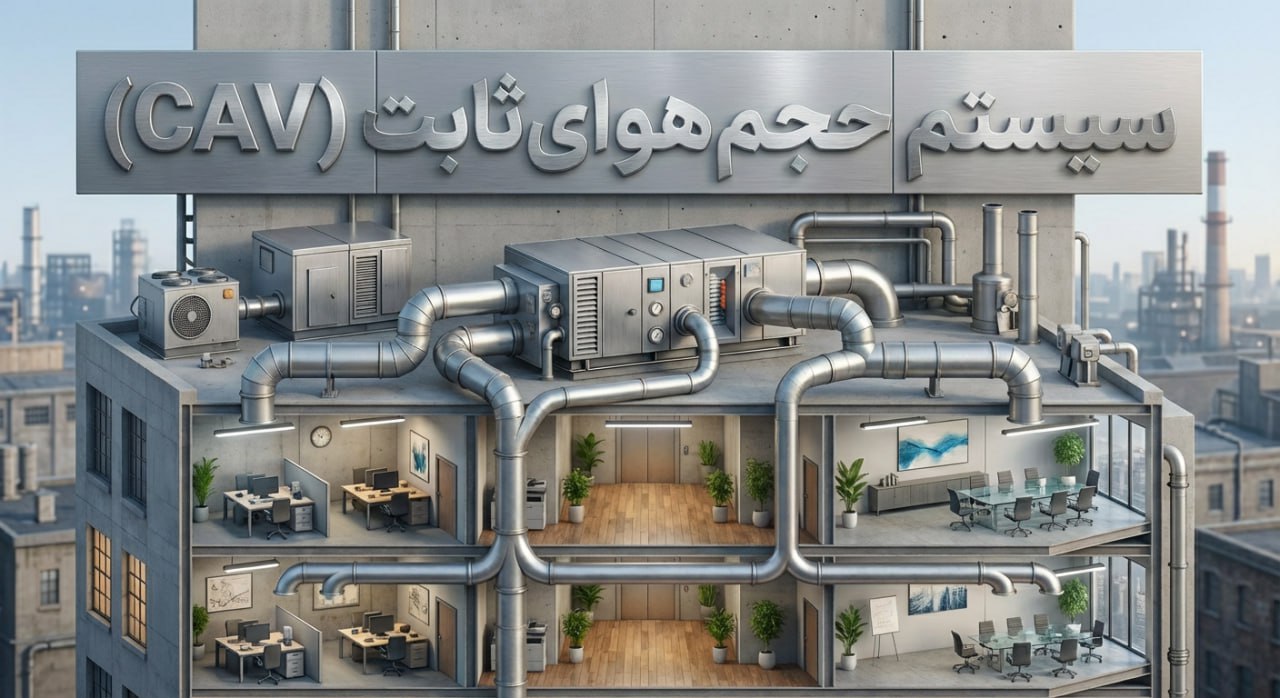 سیستم حجم‌ هوای‌ ثابت (CAV) در تهویه مطبوع ساختمان