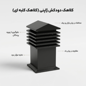 کلاهک دودکش ژاپنی
